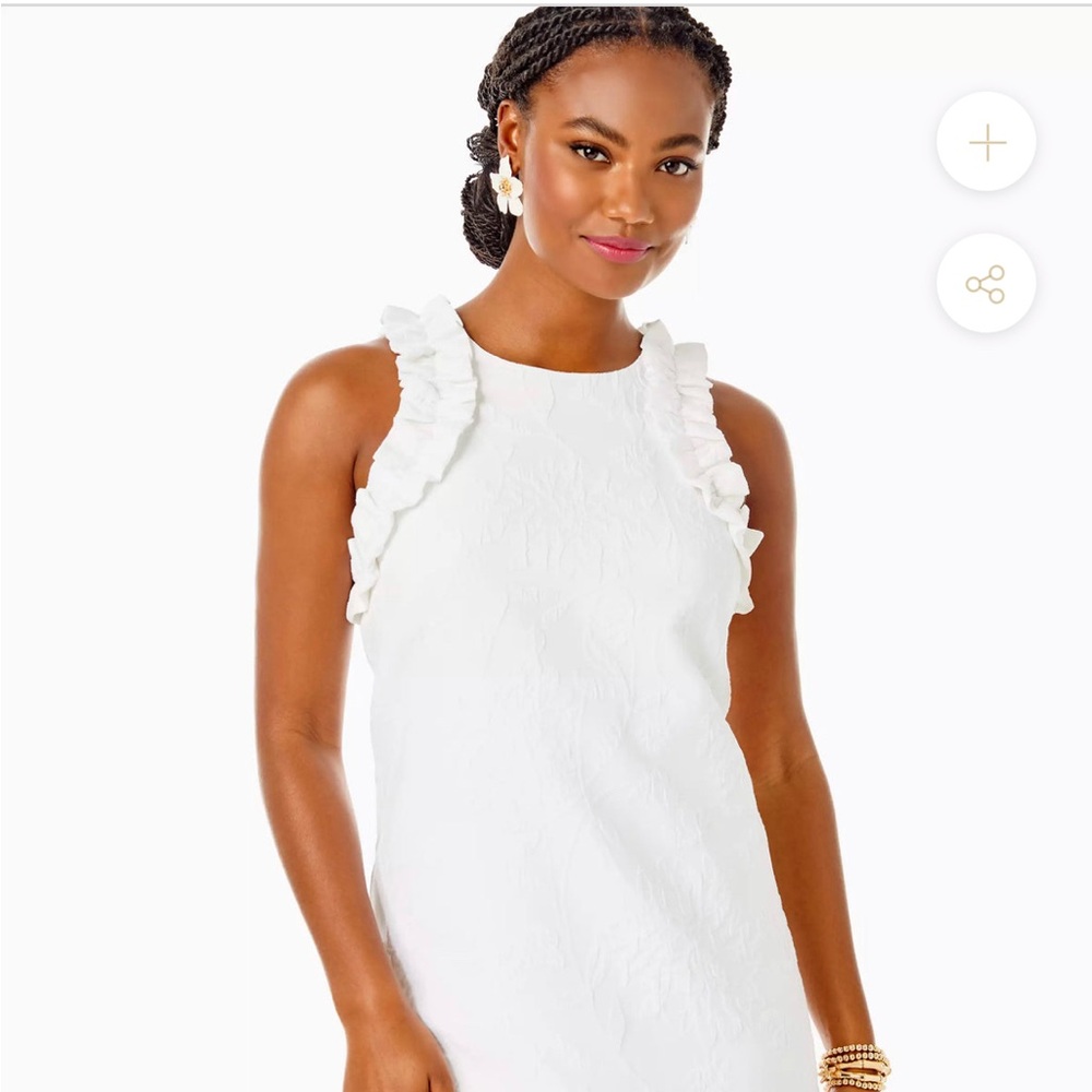 Lilly Pulitzer Kailee Stretch Ruffle Dress